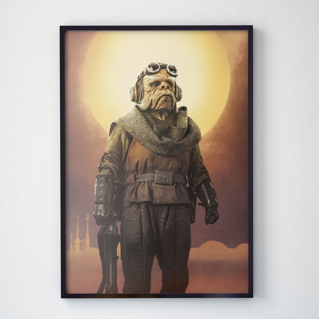 Постер "Мандалорец \ the Mandalorian" (ML1015)