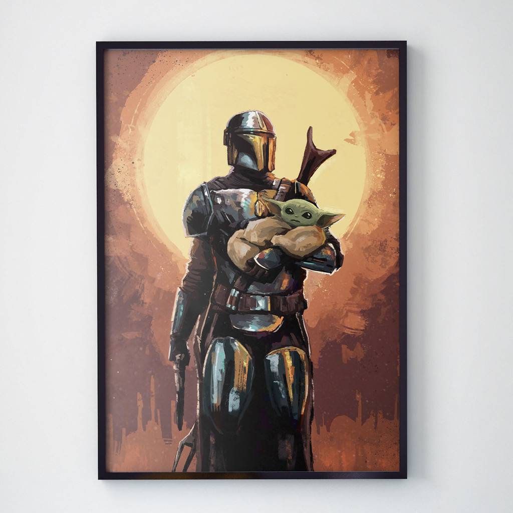 Постер "Мандалорец \ the Mandalorian" (ML1019)