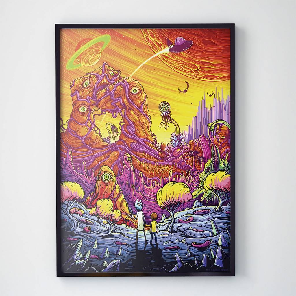 Постер "Rick and Morty / Рик и Морти" (RM1017)