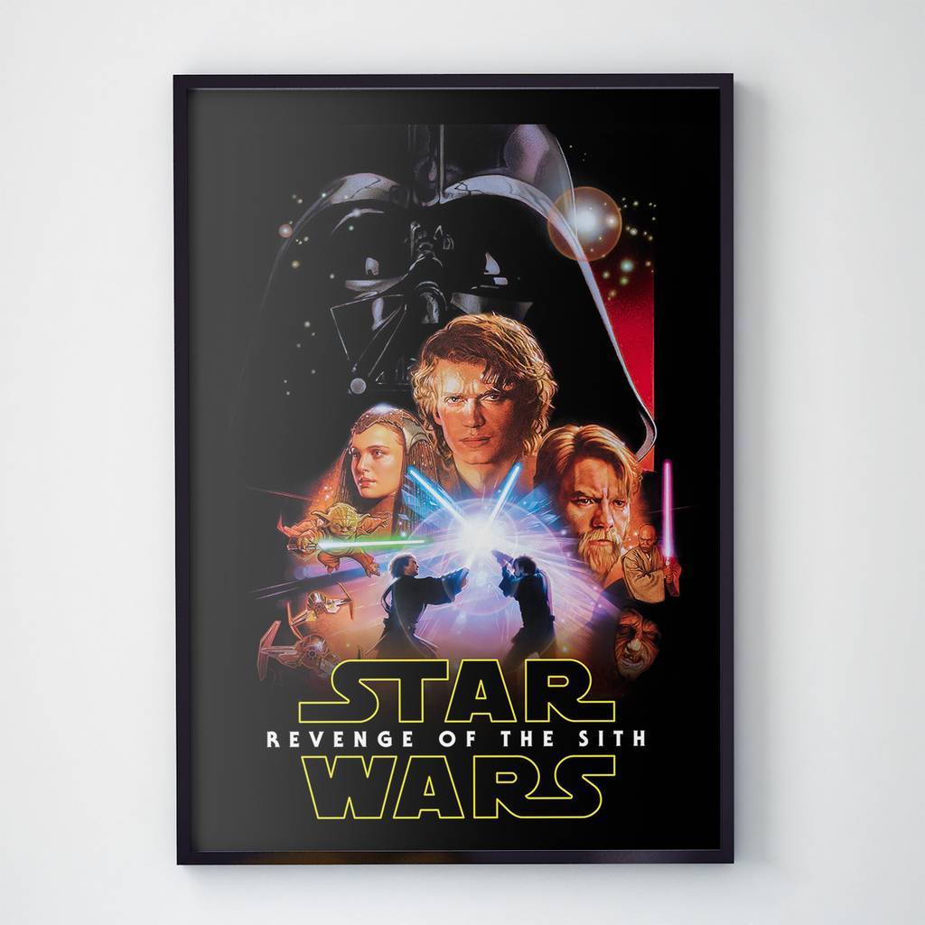 Постер Star Wars Episode III: Revenge of the Sith / Звёздные войны. Эпизод III: Месть ситхов (SWZ152)