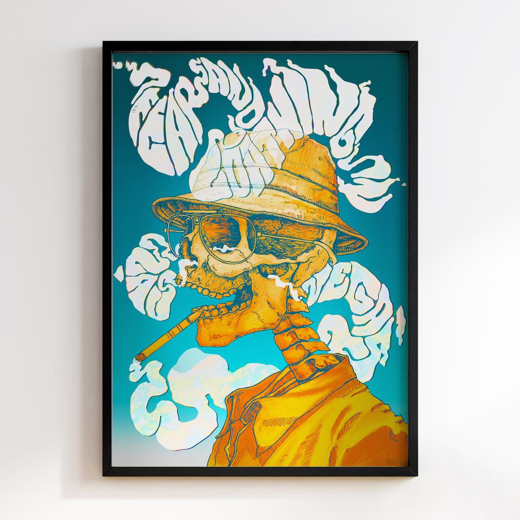 Постер Страх и ненависть в Лас-Вегасе / Fear and Loathing in Las Vegas