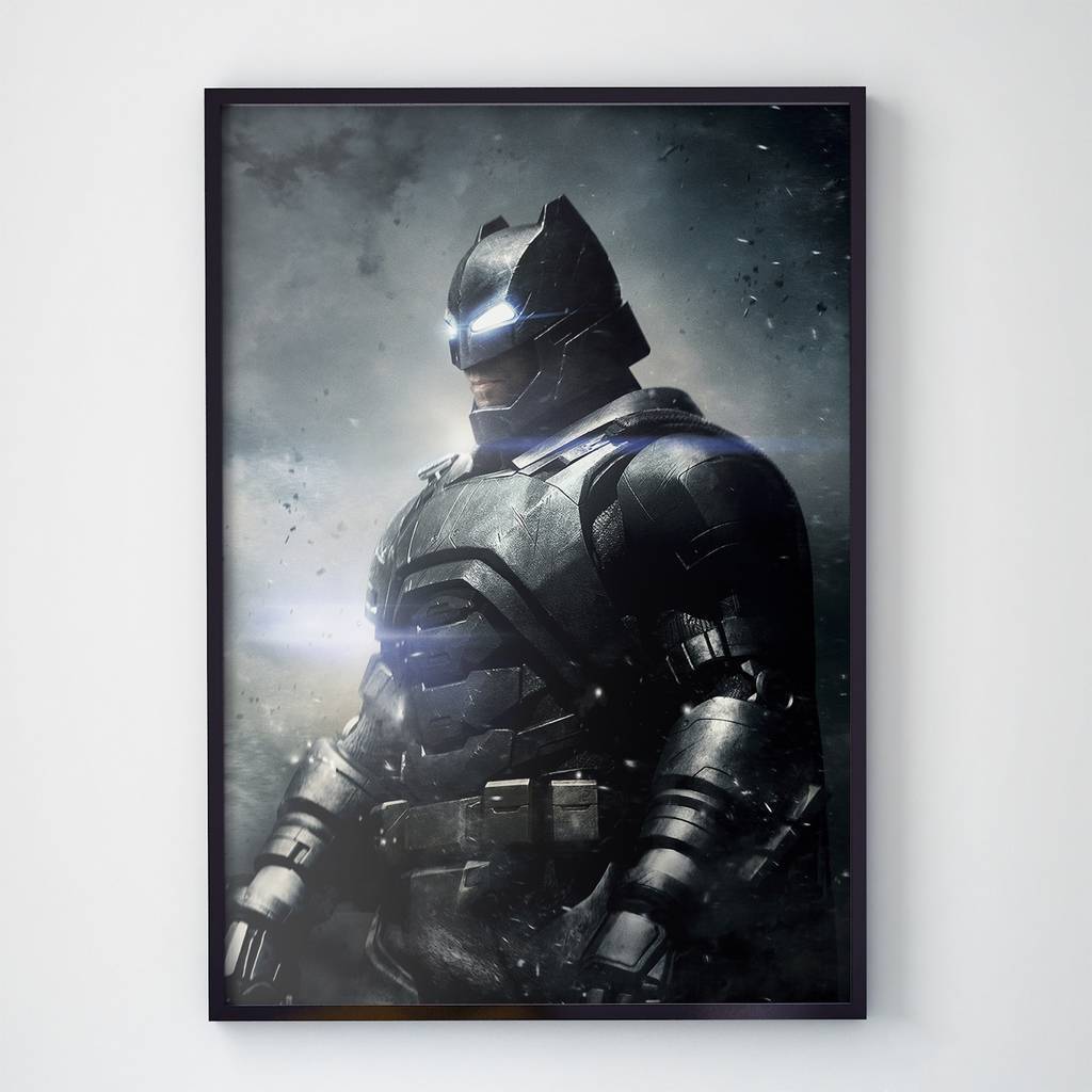 Постер "Batman vs Superman / Бэтмен против Супермена" (BT024)