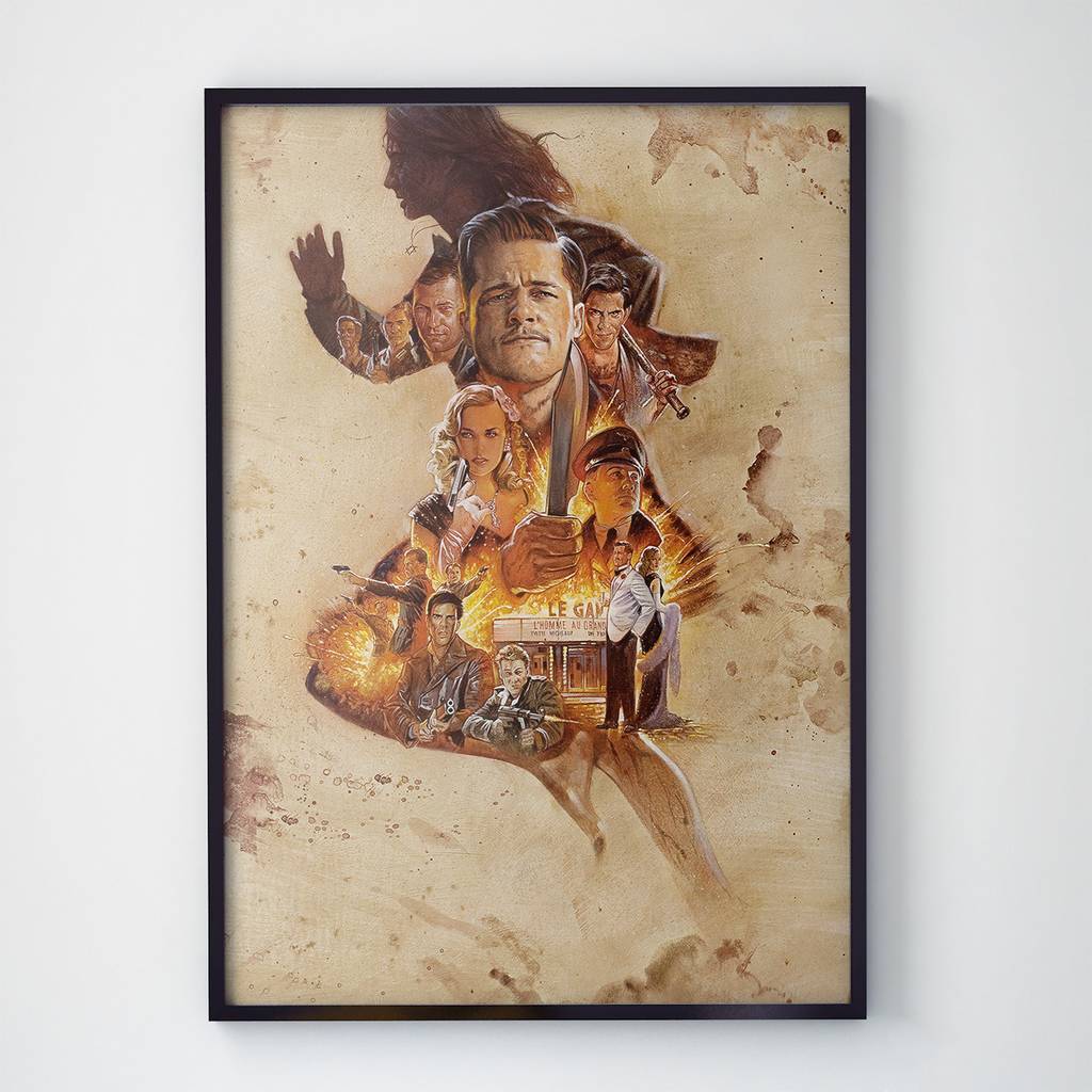 Постер Бесславные Ублюдки / Inglourious Basterds IB1001