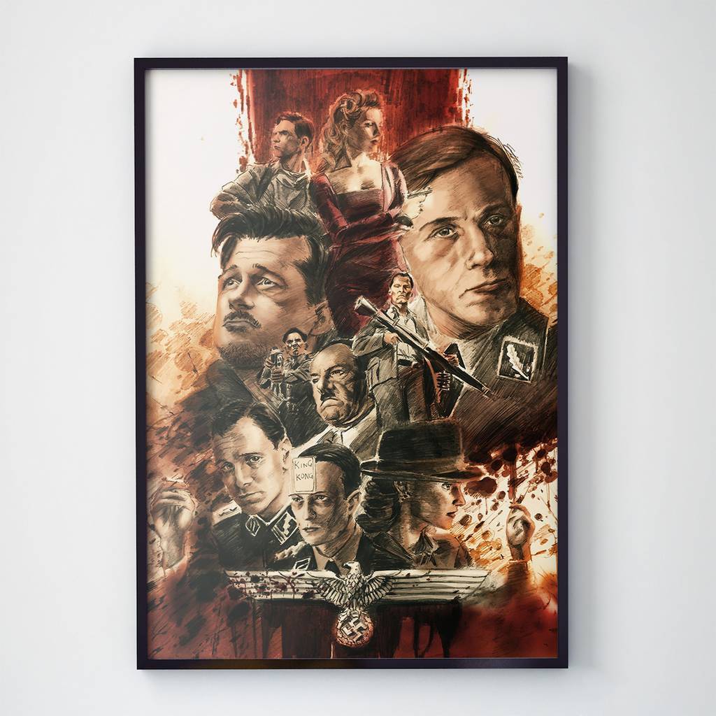 Постер Бесславные Ублюдки / Inglourious Basterds IB1003