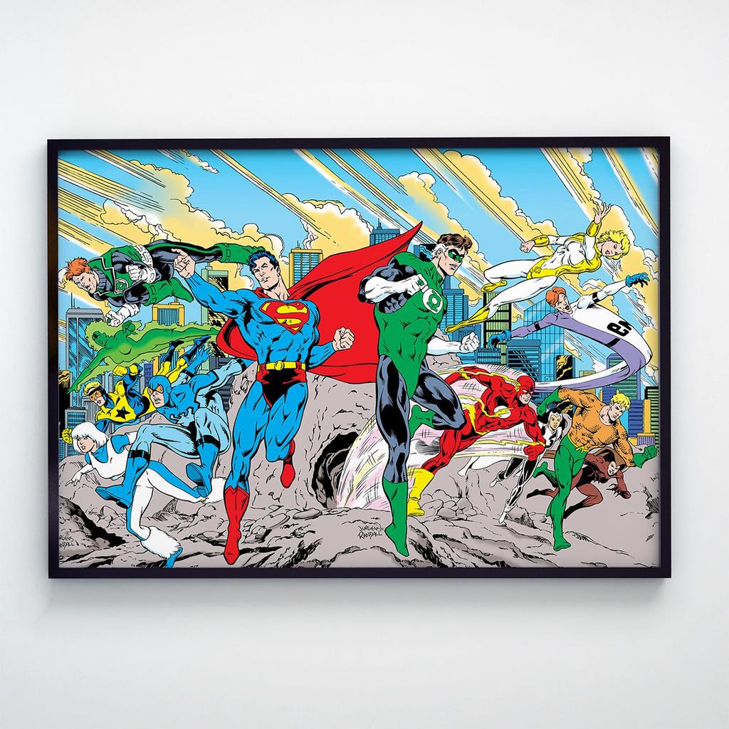 Постер Лига Справедливости (Justice League) JL1100