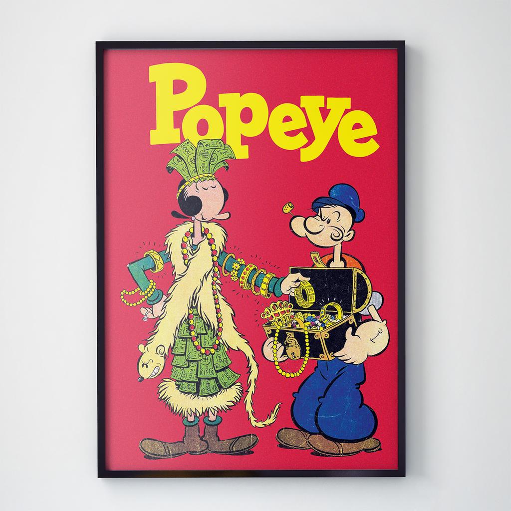 Постер Моряк Попай (Popeye the Sailor) PS1006
