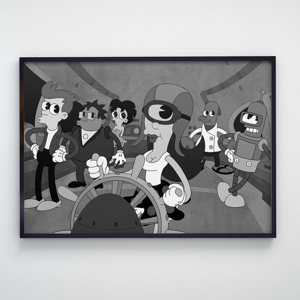 Постер Футурама (Futurama) FA007