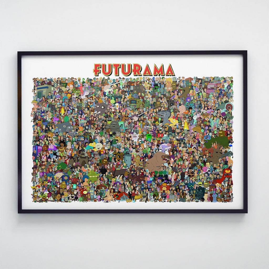 Постер Футурама (Futurama) FA012