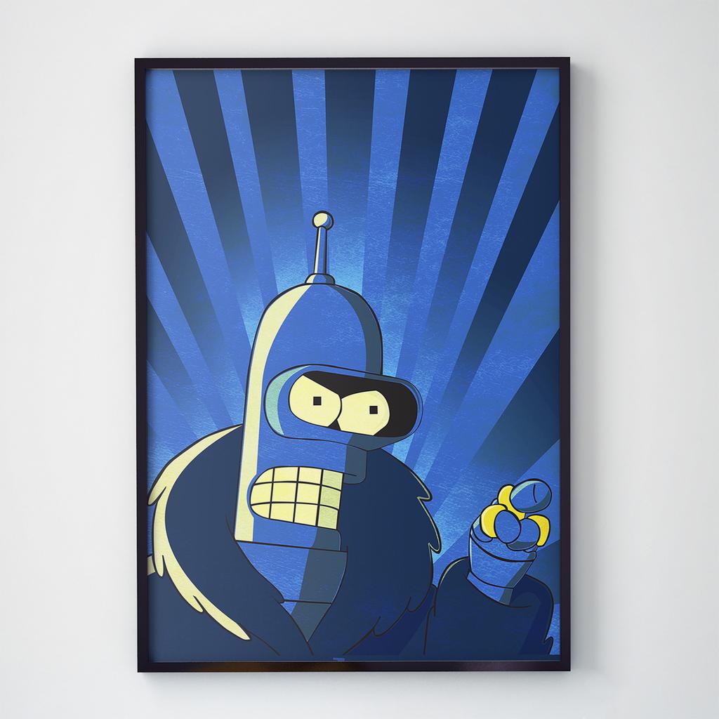 Постер Футурама (Futurama) FA016
