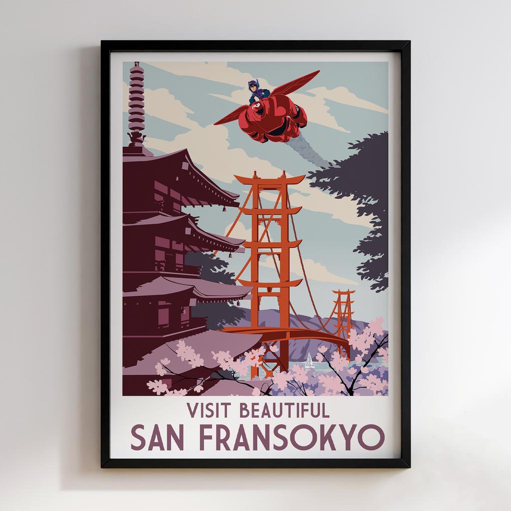 Постер Big Hero 6 (Місто Героїв) BH007