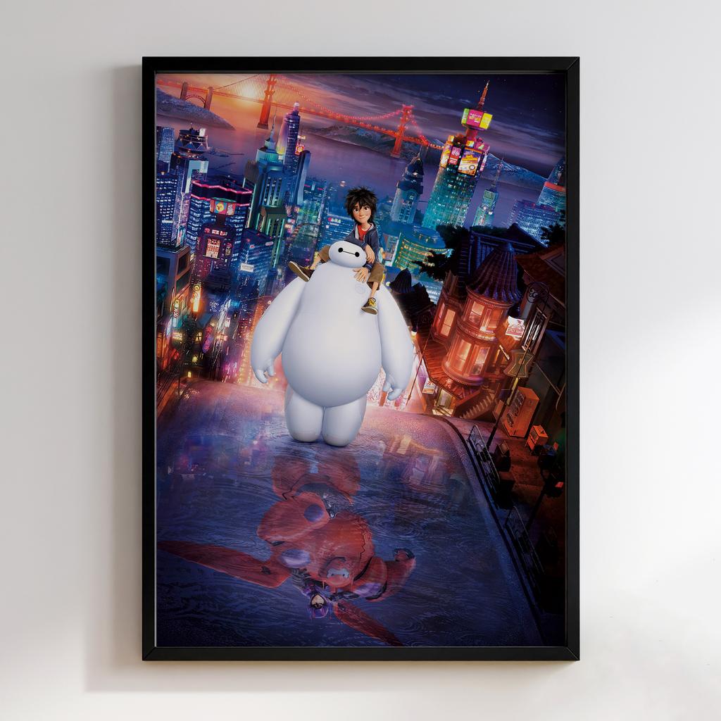 Постер Big Hero 6 (Місто Героїв) BH023