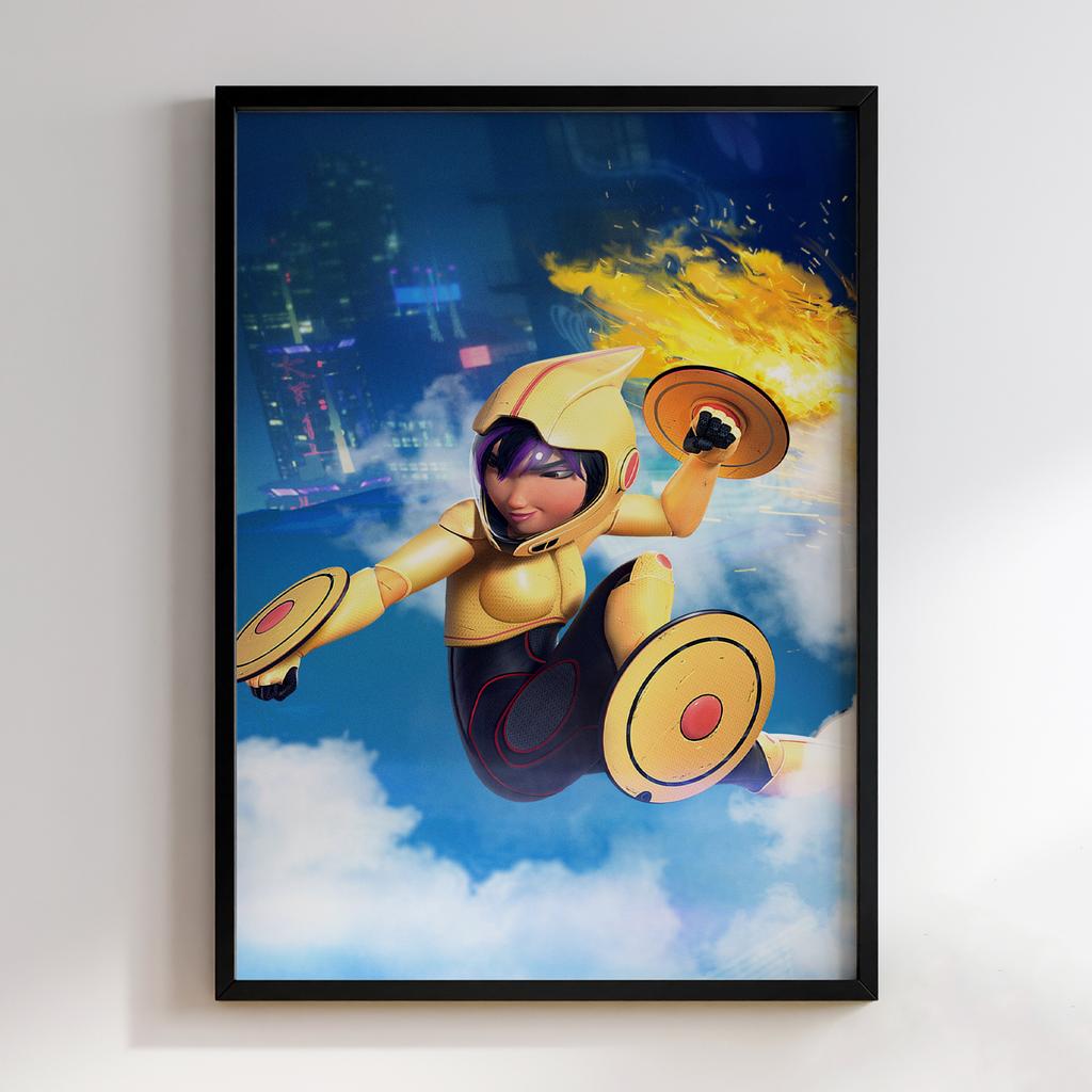 Постер Big Hero 6 (Місто Героїв) BH026