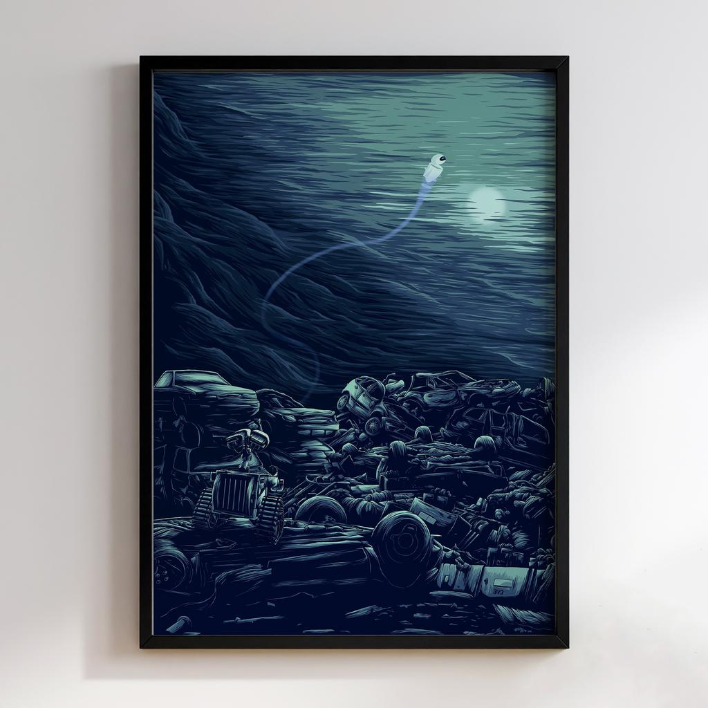 Постер WALL-E (ВАЛЛ-И) WE023