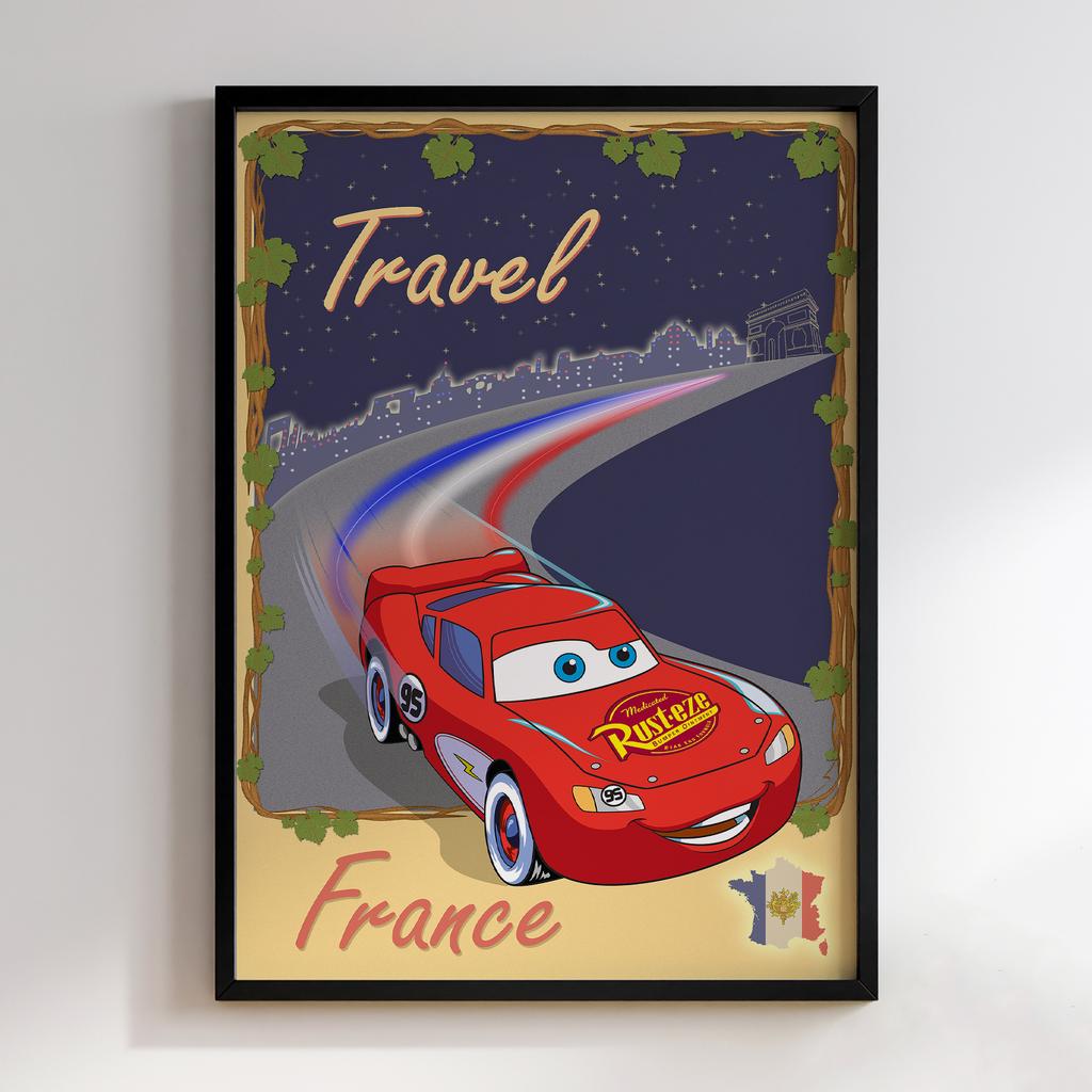 Постер Тачки (Cars) CR007