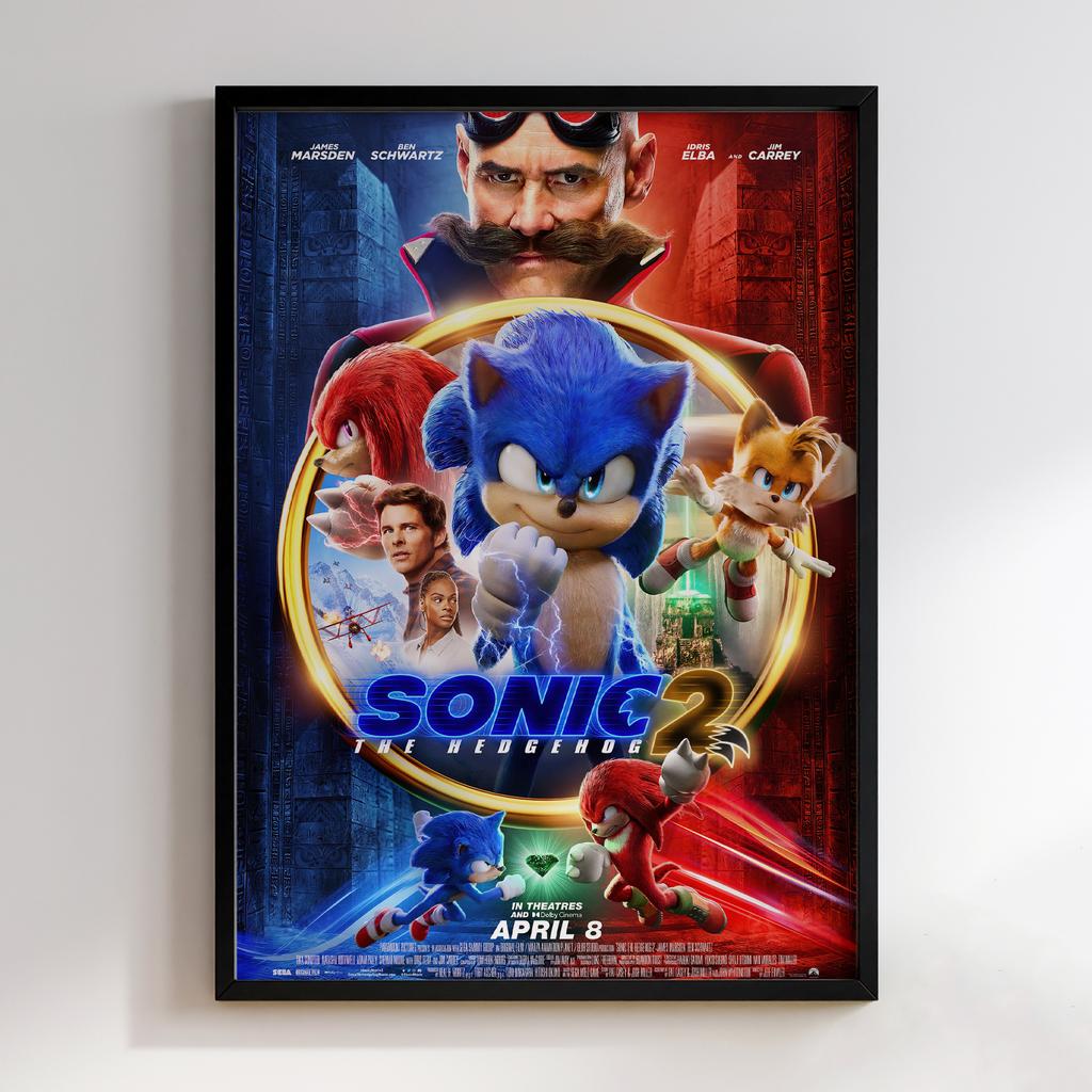 Постер Sonic: the Hedgehog (Сонік) SH015