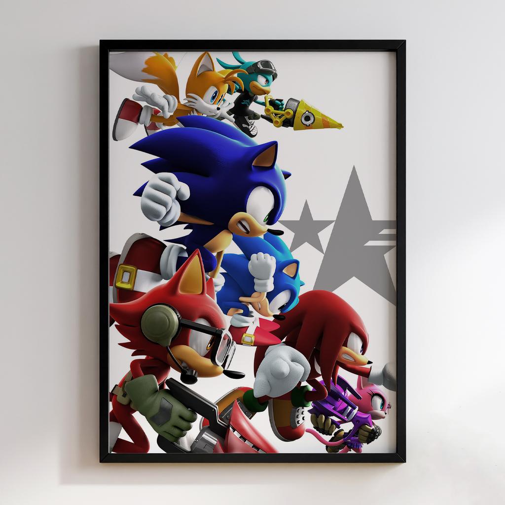 Постер Sonic: the Hedgehog (Сонік) SH021