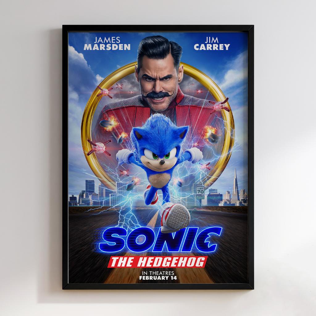 Постер Sonic: the Hedgehog (Сонік) SH022