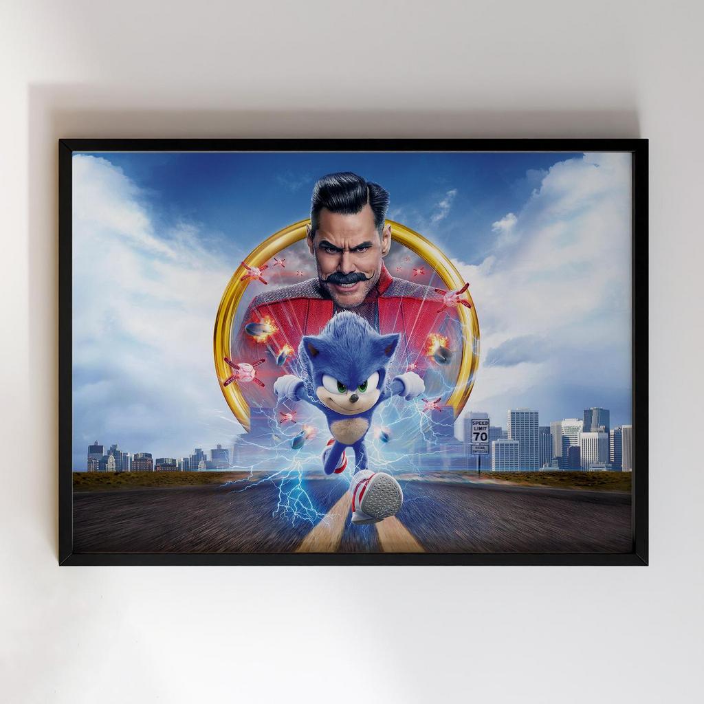 Постер Sonic: the Hedgehog (Сонік) SH027