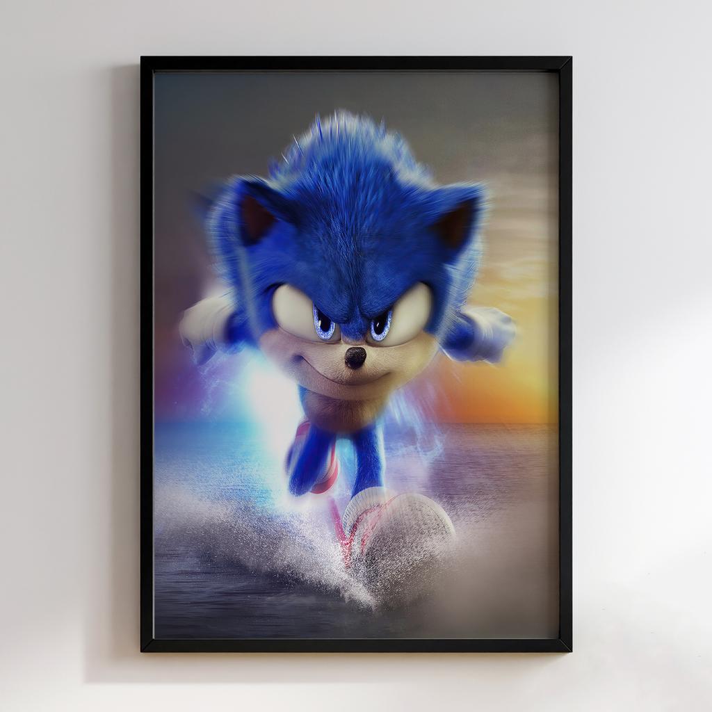 Постер Sonic: the Hedgehog (Сонік) SH029