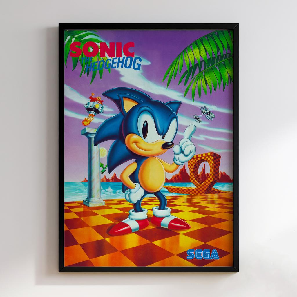 Постер Sonic: the Hedgehog (Сонік) SH034