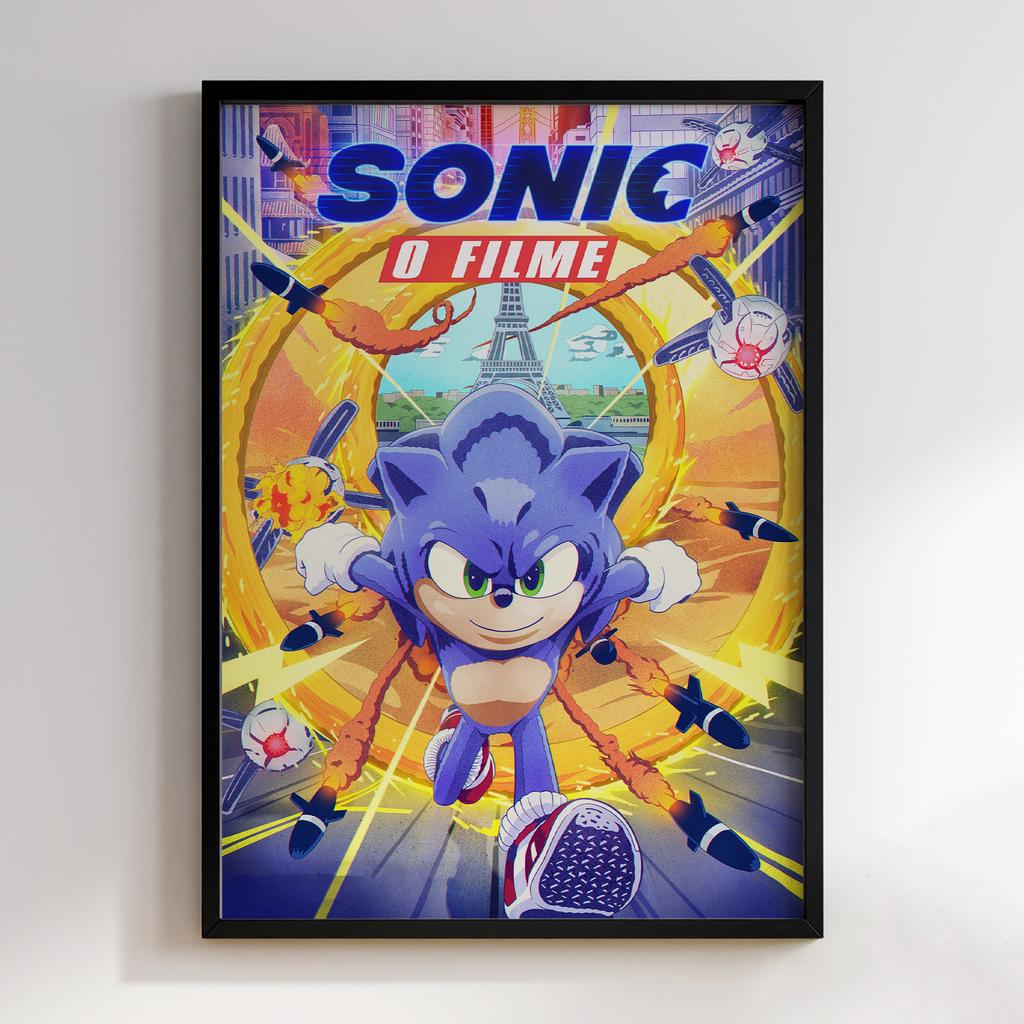 Постер Sonic: the Hedgehog (Сонік) SH041