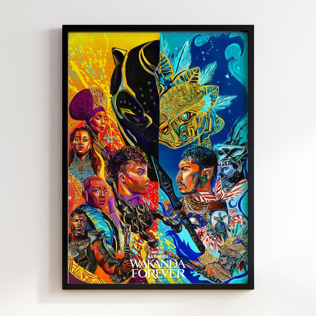 Постер Чорна пантера: Ваканда назавжди (Black Panther: Wakanda Forever) WF04