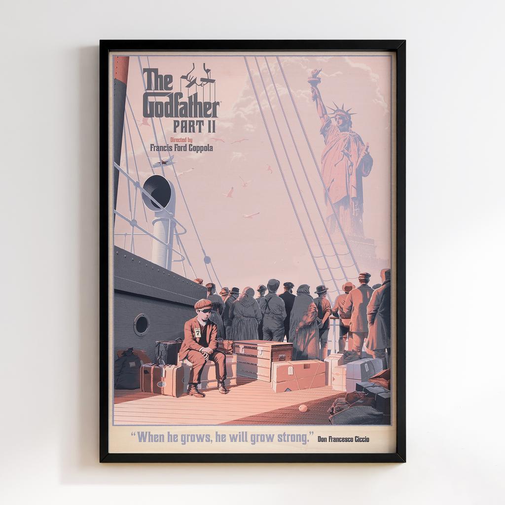 Постер Хрещений Батько (the Godfather) G011