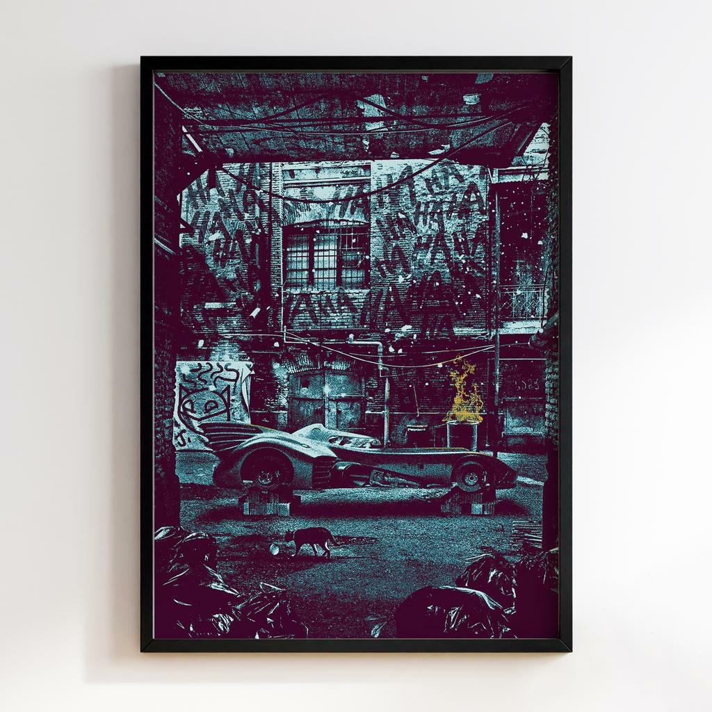 Постер Бетмен 1989 р (Batman 1989) BM01