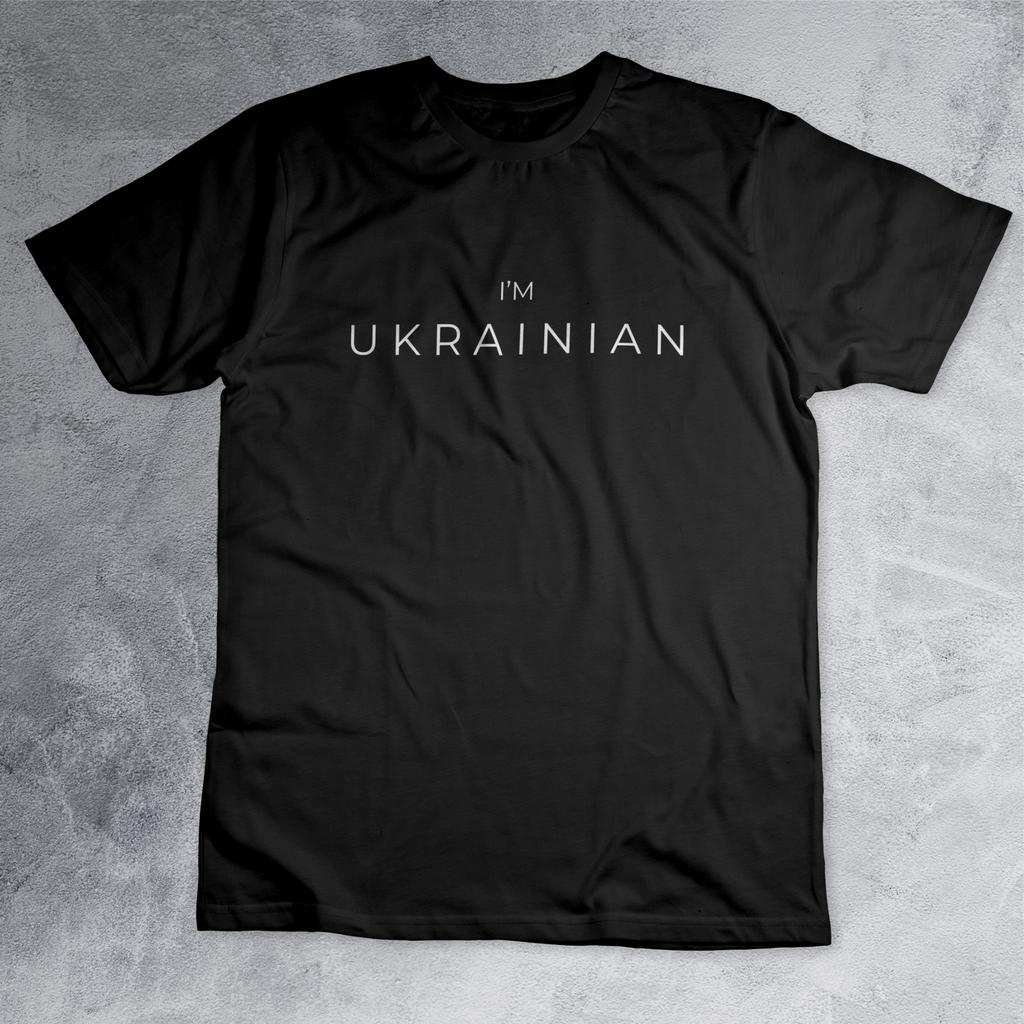 Футболка з принтом "I'm Ukrainian" FT0011