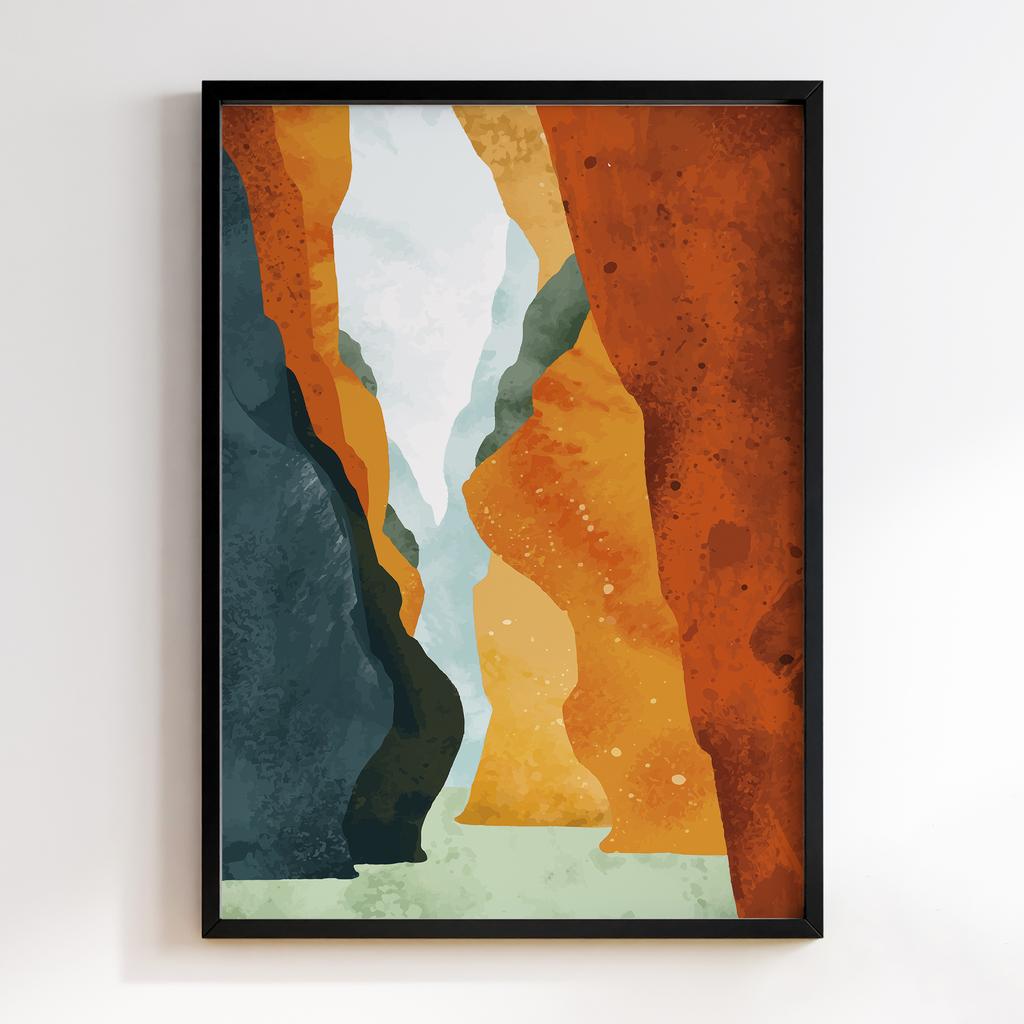 Постер Бохо Природа (Boho Nature) BW07