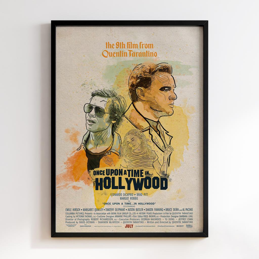 Постер Одного разу в Голлівуді (Once Upon A Time In Hollywood) OU01