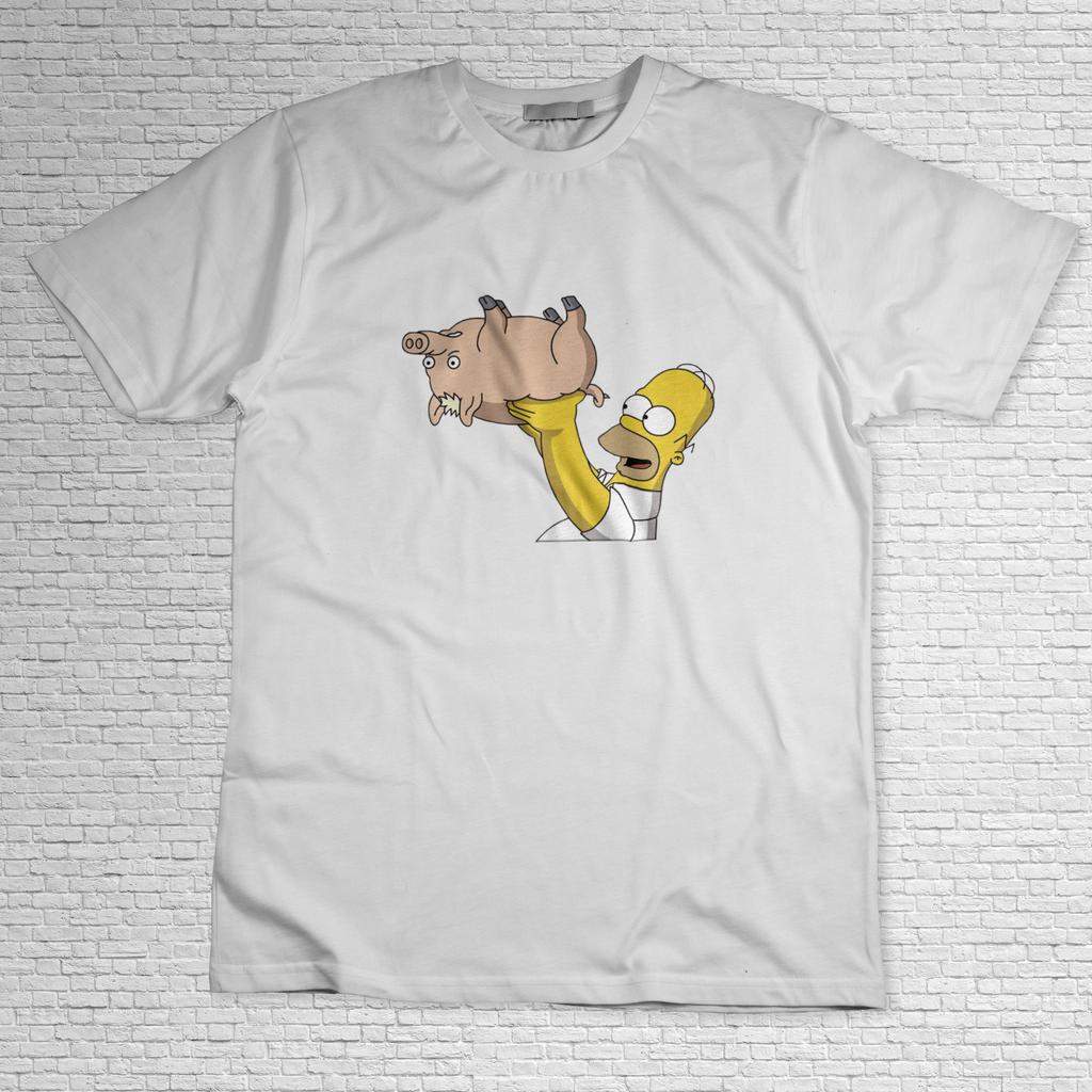 Футболка з принтом "Гомер Сімпсон" FT0046