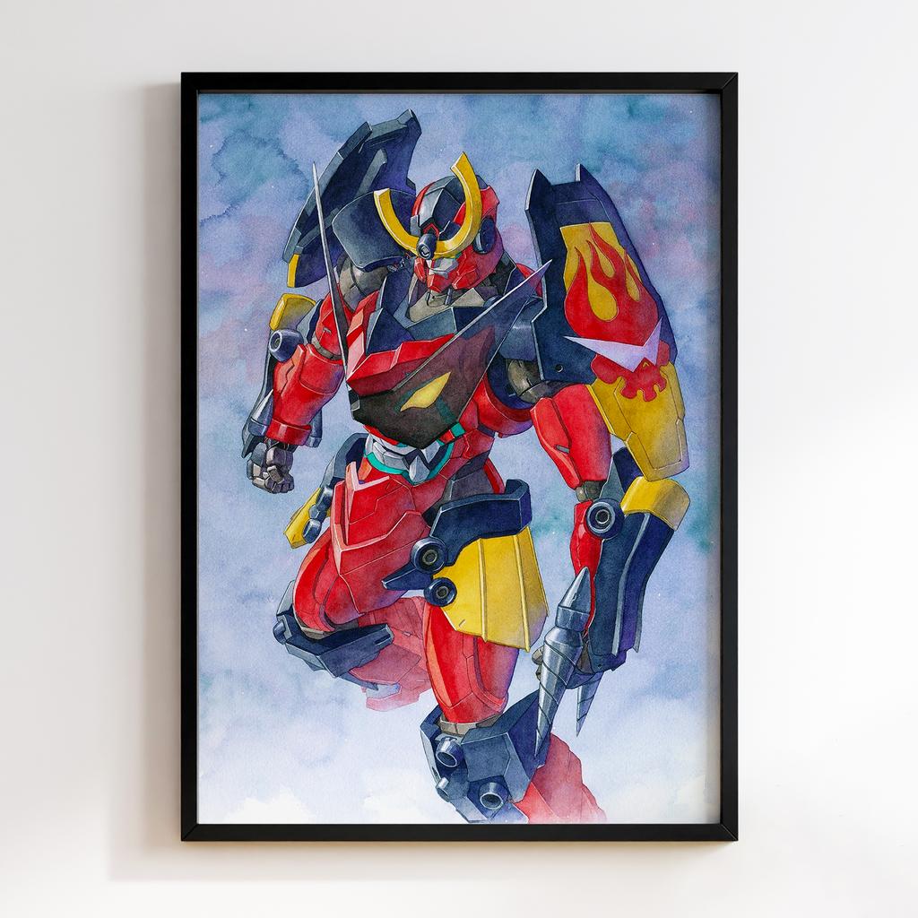 Постер Гуррен-Лаганн (Tengen Toppa Gurren Lagann) TG03