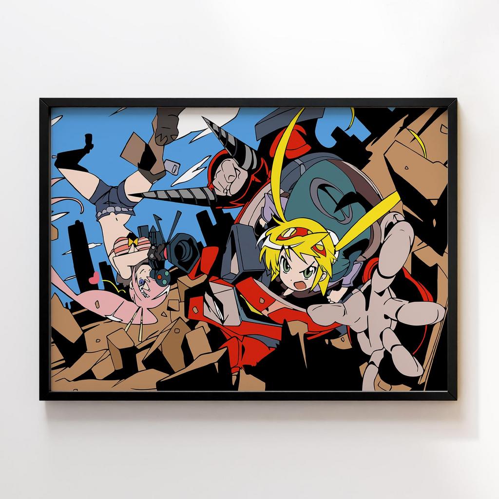 Постер Гуррен-Лаганн (Tengen Toppa Gurren Lagann) TG09