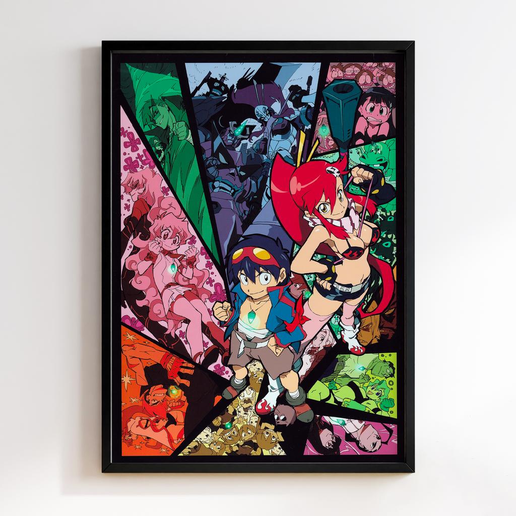 Постер Гуррен-Лаганн (Tengen Toppa Gurren Lagann) TG10