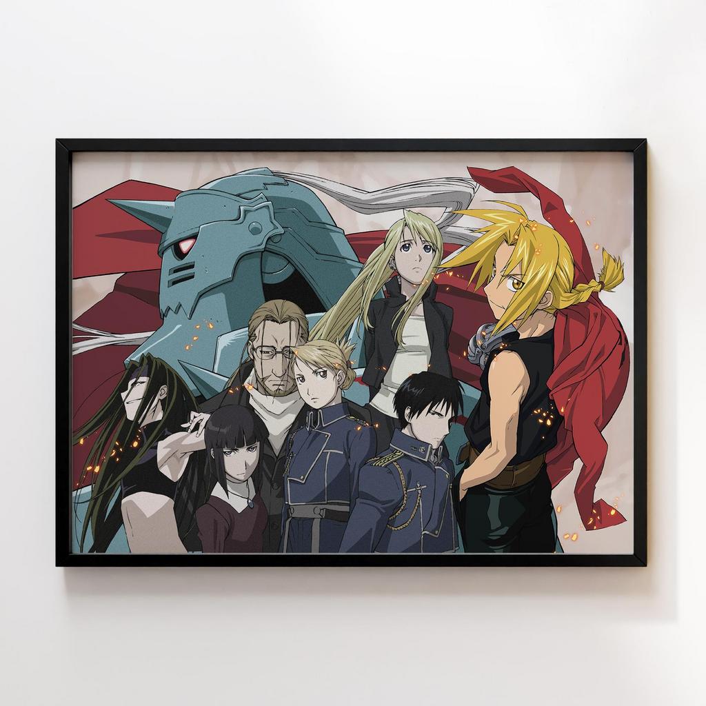 Постер Сталевий Алхімік (Fullmetal Alchemist) FT10