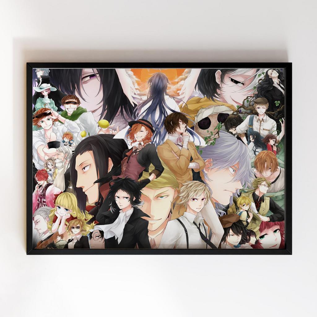 Постер Літературні генії Бродячі Пси (Bungou Stray Dogs) BSD27