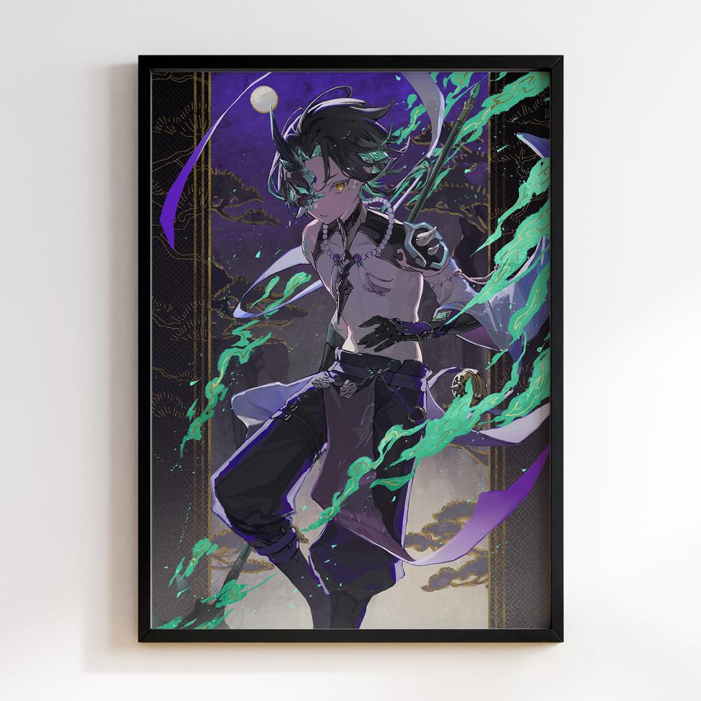 Постер Венті Геншин Імпакт (Venti Genshin Impact) VGI-38