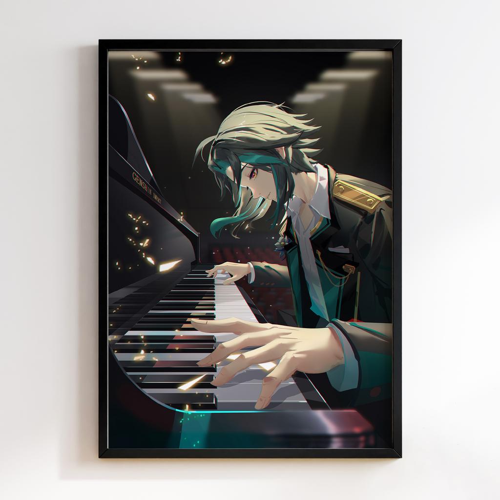 Постер Венті Геншин Імпакт (Venti Genshin Impact) VGI-40