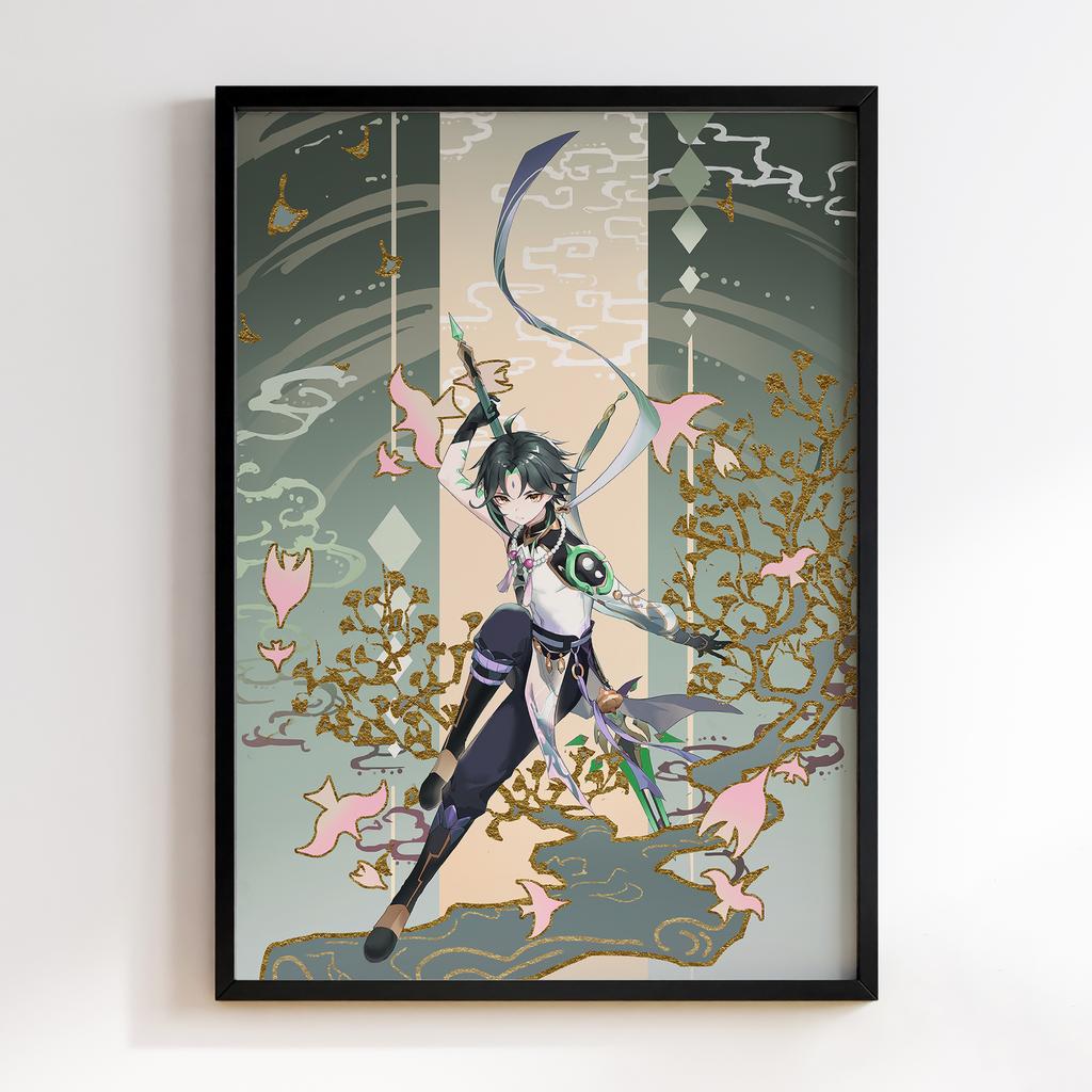 Постер Хаорі Геншин Імпакт (Xiao Genshin Impact) XGI25
