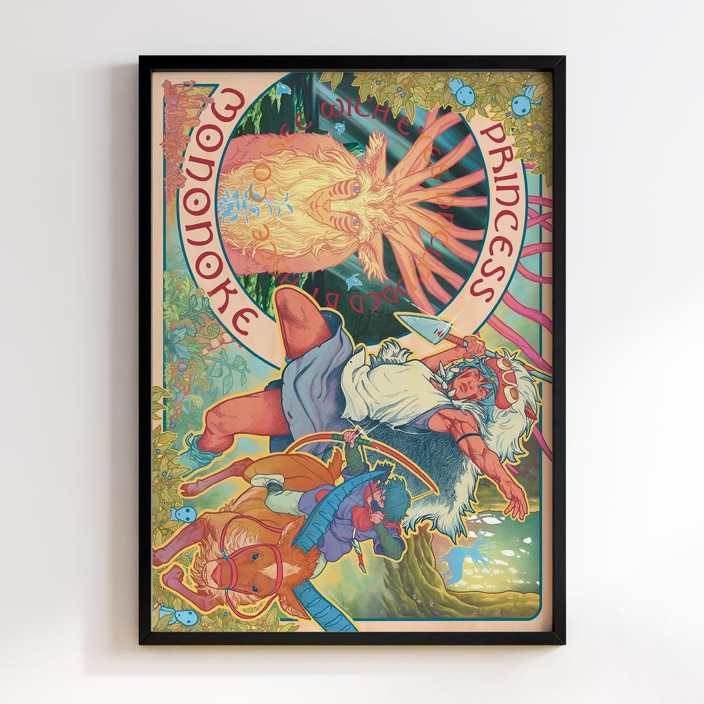 Постер Принцеса Мононоке (Princess Mononoke) PSM06