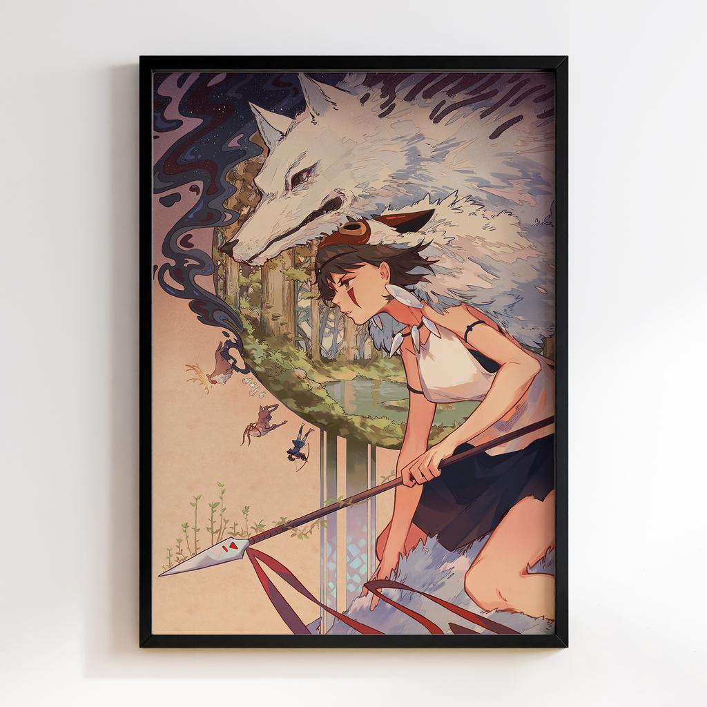 Постер Принцеса Мононоке (Princess Mononoke) PSM16