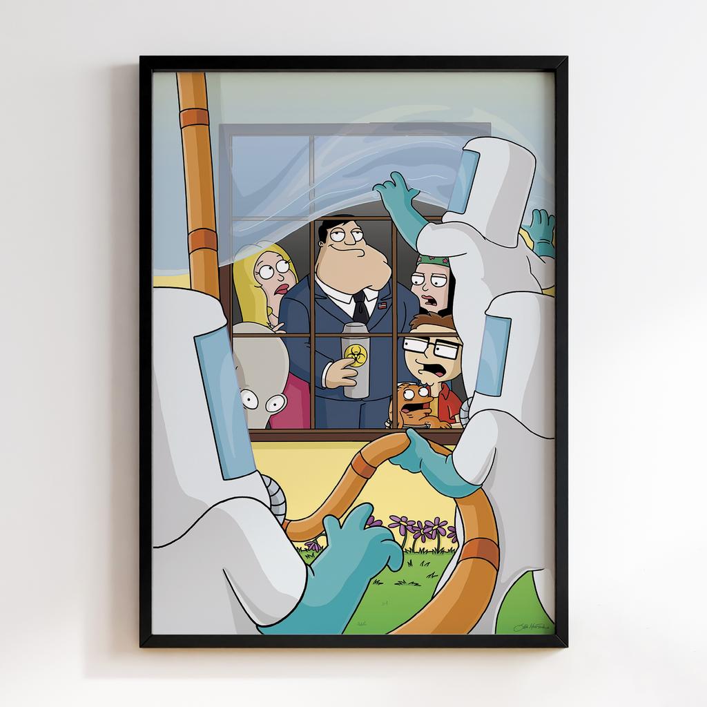 Постер Американський тато! (American Dad) AMD01