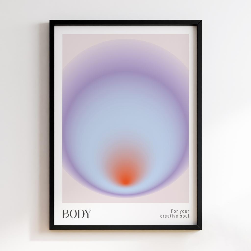 Постер Абстракція та Градієнт (Gradient Art) ANG90