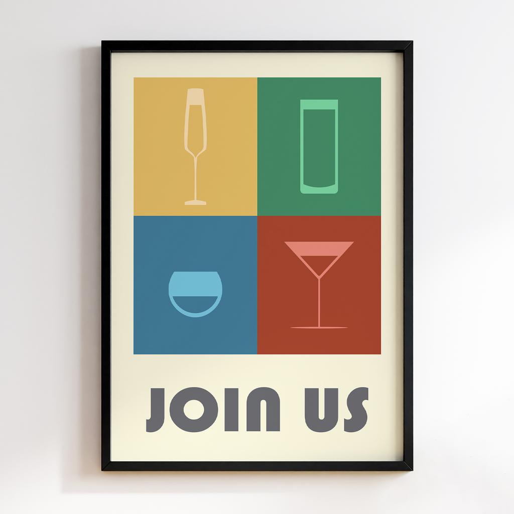 Постер Напої та Алкоголь DFT27