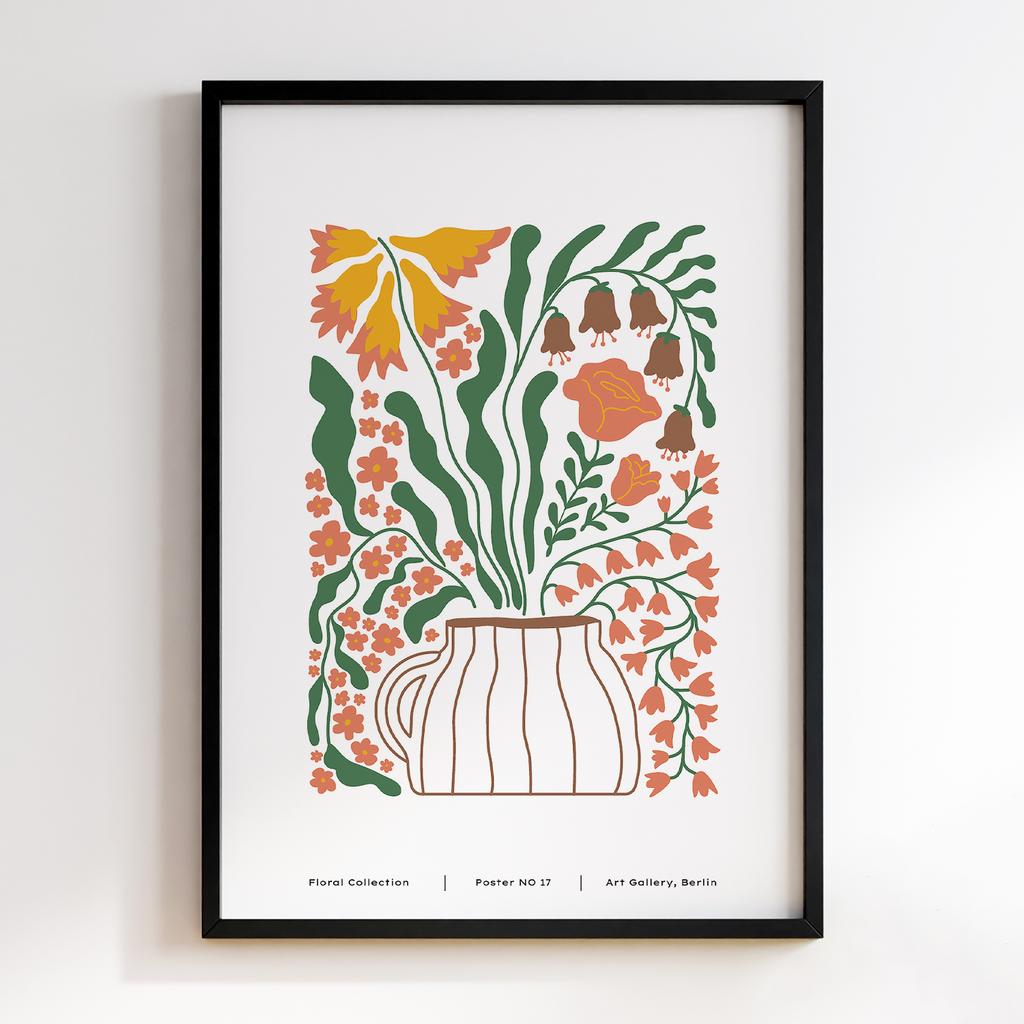 Постер Modern Flowers Art MF0006