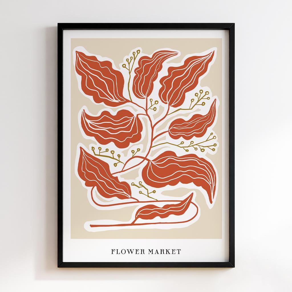 Постер Modern Flowers Art MF0035