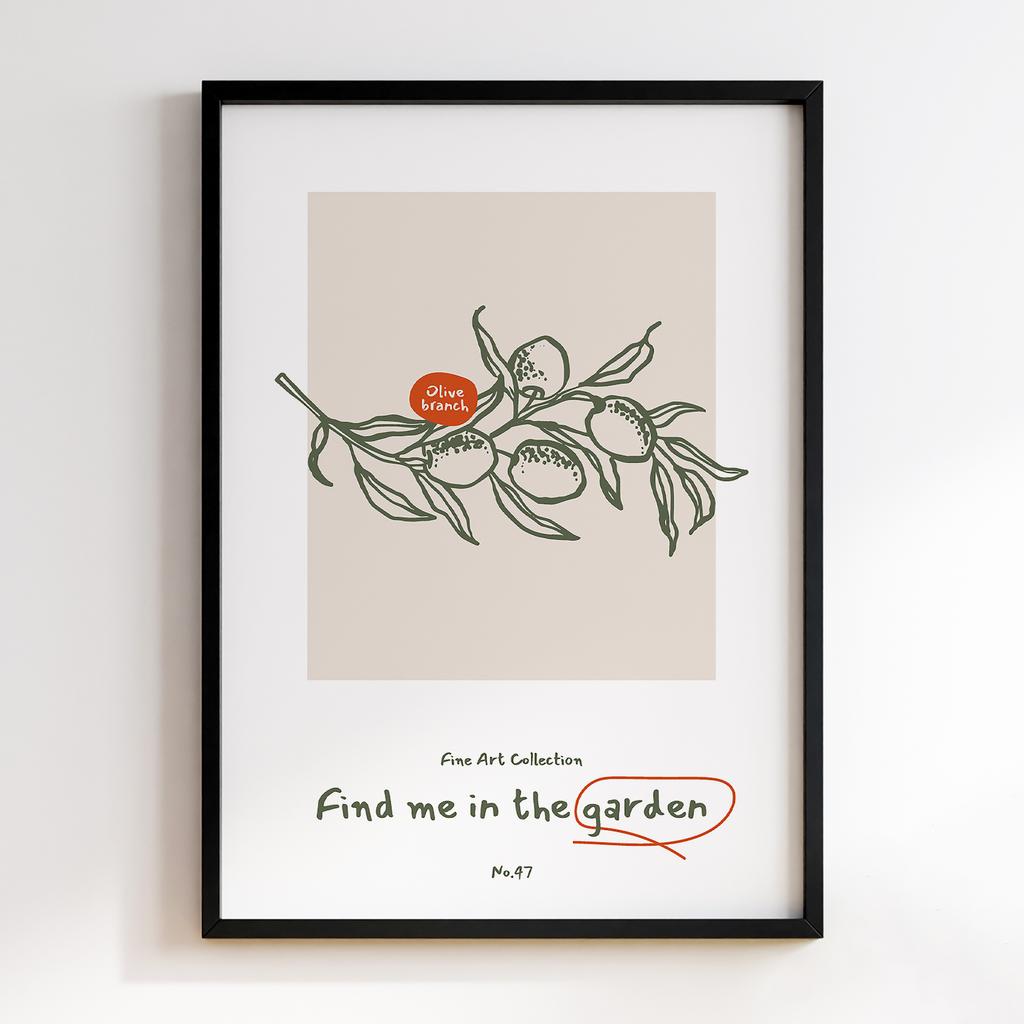 Постер Modern Flowers Art MF0171