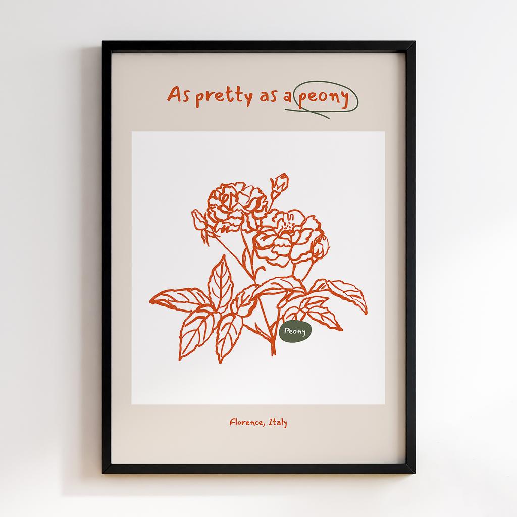 Постер Modern Flowers Art MF0175