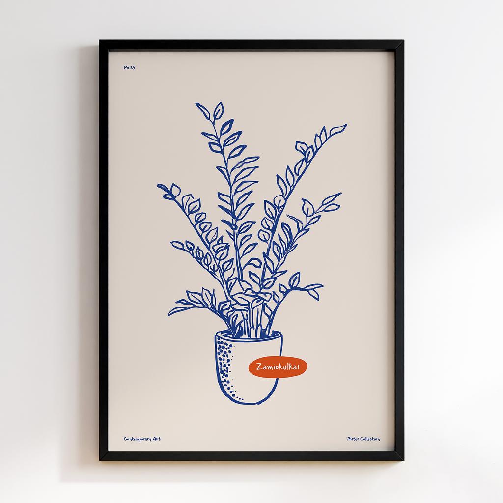 Постер Modern Flowers Art MF0182